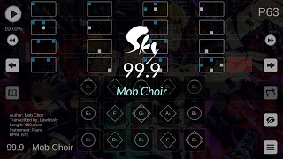 999 by Mob Choir Mob Psycho 100 ll OP 2  Sky CoTL Sheet [upl. by Canty974]