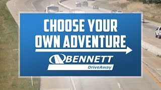 Choose Your Adventure amp Drive for Bennett DriveAway [upl. by Welcher]