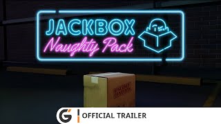 Jackbox Naughty Pack  Official trailer ESRB [upl. by Ardnossak584]