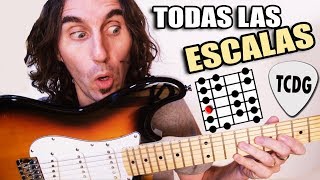 Como Tocar TODAS Las Escalas En TODAS Las Posiciones TUTORIAL DEFINITIVO [upl. by Egni]