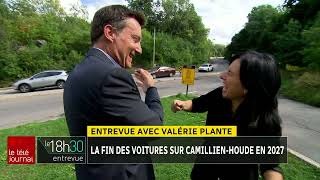 CamillienHoude  entrevue avec Valérie Plante [upl. by Jochbed]