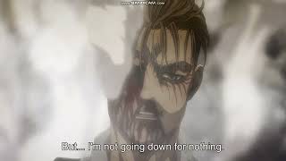 Falco becomes Jaw Titan Falco Eats Porco Galliard  Attack on Titan Season 4 episode 19 HD sub [upl. by Aicirtan]