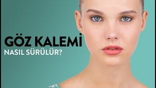 Göz kalemi nasıl sürülür [upl. by Ahsan]