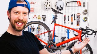 I Made a Bike Workshop in My Apartment [upl. by Eeneg477]