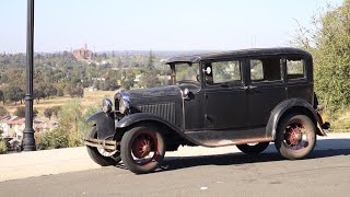 1930 Ford expensive radiator amp hot weather driving [upl. by Aissatan]