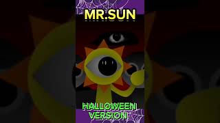 Sprunki MrSun Halloween Version  Incredibox Sprunki sprunki incredibox [upl. by Frum]