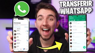 COMO TRANSFERIR suas CONVERSAS no WHATSPP do ANDROID para o IPHONE sem programa [upl. by Lynea]