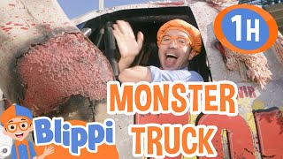 Big Trucks And Blippi 🚘 Blippi Learns Something New  Learning Videos for Kids 🔵🟠 [upl. by Nirtiak]