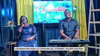 CELEBRATION AVEC LE CHANTRE VALERE KOUTON  TELE EVANGELIQUE [upl. by Catlee]