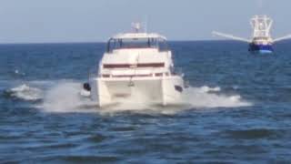 Catamaran Beauty  Point Pleasant Beach New Jersey [upl. by Nojid]