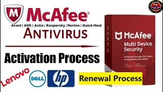 McAfee Antivirus Activation Process  McAfee Antivirus Renewal Process  antivirus renew kaise karen [upl. by Korten133]