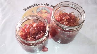 Confit doignons rouges de grandmère  Recette Maison [upl. by Stoneman268]