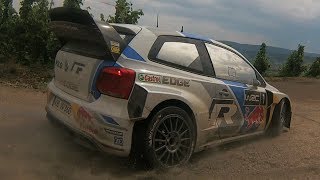 Sébastien Ogier Test WRC Rallye Deutschland 2014 HD  Volkswagen Polo R WRC [upl. by Brass]