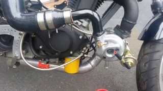 World first Buell Blast with a turbocharger [upl. by Beverie]