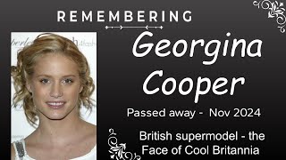 Georgina Cooper  Supermodel  Passes Away Due to Health Complications Months After Wedding [upl. by Belak]