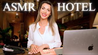 ASMR Friendly Hotel Receptionist Checks You In To The VIP Suite 👑 [upl. by Abner]