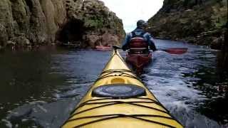 Sea Kayak North Berwick Islands Edinburgh Scotland 2012MOV [upl. by Ennahoj]