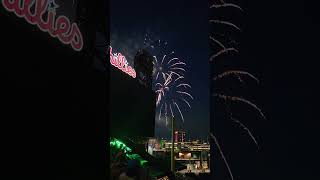 Phillies Game Fireworks Show [upl. by Dody]