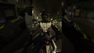 Balade nocturne dans Paris benelli trk702x paris insta360 [upl. by Ahsekal]