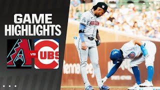 Dbacks vs Cubs Game Highlights 72024  MLB Highlights [upl. by Hawk695]