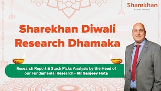 Sharekhan Diwali 2023 Research Report and Stock Picks Analysis  Diwali 2023 Investment Analysis [upl. by Kahaleel]