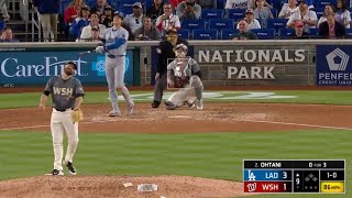 Dodgers vs Nationals Highlights  OHTANI HITS AN ABSOLUTE MISSILE  April 23 2024 [upl. by Mchale]