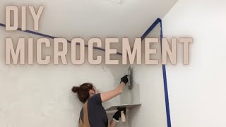 Microcement for Beginners A Complete Step By Step Guide [upl. by Gabel]