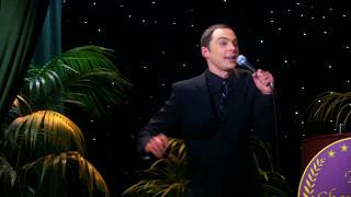 Sheldon ebrio en premiación  The Big Bang Theory LATINO HD [upl. by Selimah461]