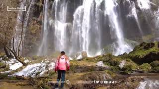 Zardelimeh Waterfall Zardlime Zardlimeh Zarde Limeh Zardeh Limeh آبشار زردلیمه چهارمحال [upl. by Arianne274]