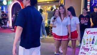 Pattaya Walking Street Girls bars entertainment [upl. by Chainey552]