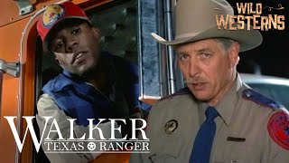 Walker Texas Ranger  Undercover Trivette Is Pulled Over For Drunk Driving  Wild Westerns [upl. by Pudens]