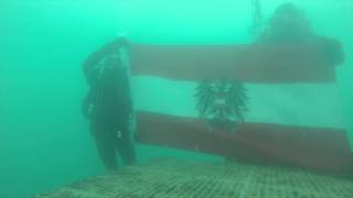 Flaggenparade Unterwasser  Weyregg am Attersee 2014 [upl. by Aisekal]