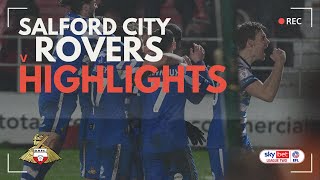 Salford City v Doncaster Rovers highlights [upl. by Alisander]