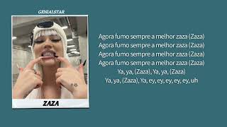 Zara G  Zaza Letra [upl. by Wayolle]