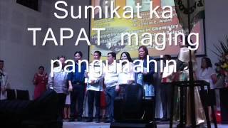 Himno ng TAPAT with Lyrics by Bernadeta T Galea of SRES MABUHAY ANG TAGUIG at PATEROS [upl. by Dasha]