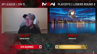 XP League Div 9  Playoffs  LR2  AFA Gaming vs Olympian Pegasus [upl. by Ylesara]