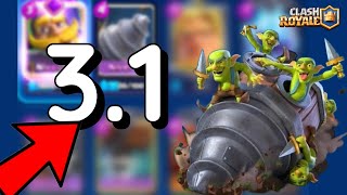 MAZO 31 DE EXCAVADORA DUENDE IMPARABLE 🐸 CLASH ROYALE 🏆 [upl. by Sesom612]