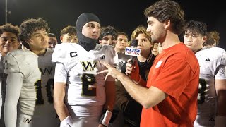 Week 13 Red Jacket Hogcast  Westview v Mission Bay  Interview w Westview QB Mason Walsh [upl. by Hellene]