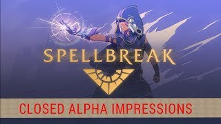 Spellbreak Closed Alpha First Impressions [upl. by Merilee]