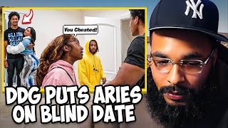 ClarenceNyc Reacts To DDG Puts Tee Tee Boyfriend On A Blind Date W IG MODEL [upl. by Cletis]