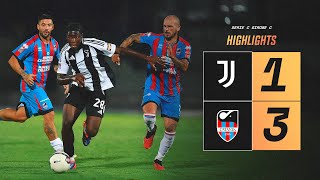 HIGHLIGHTS JUVENTUS NEXT GEN 13 CATANIA  SERIE C [upl. by Eirret]