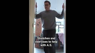 Stretches and exercises to help with Ankylosing Spondylitis Part 2 ankylosingspondylitis awareness [upl. by Irat]