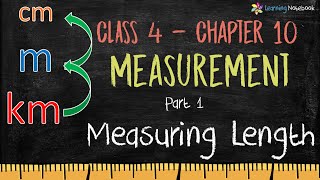 Class 4 Maths Measuring Length  Chapter 10 Measurement [upl. by Atnoled]