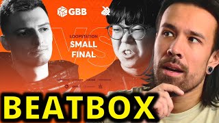 INKIE vs SO SO Small Final REACTION Loopstation Beatbox GBB19 [upl. by Asertal]