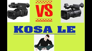 Panasonic Lumix HCPV100 Camcorder vs Sony NXCAM HXRNX100 Camcorder comparison [upl. by Madelena]