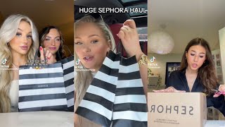 Sephora haul tik tok compilation ♡︎ aesthetic sephora viral haul fypシ [upl. by Berriman]