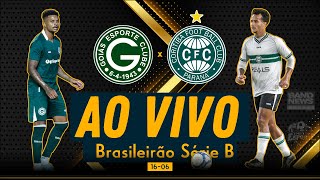 Goiás x Coritiba  AO VIVO  Brasileirão Série B [upl. by Perlis139]