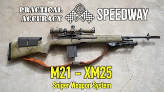 M21 SWS M14 Sniper 🏁 Speedway  Long Range On the Clock   Practical Accuracy [upl. by Niwre735]