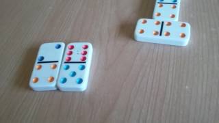 How to play Straight amp Five Up Dominoes [upl. by Nylaf]