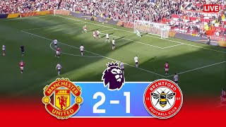 Manchester United vs Brentford  2425 Premier League Full Match [upl. by Schreck]